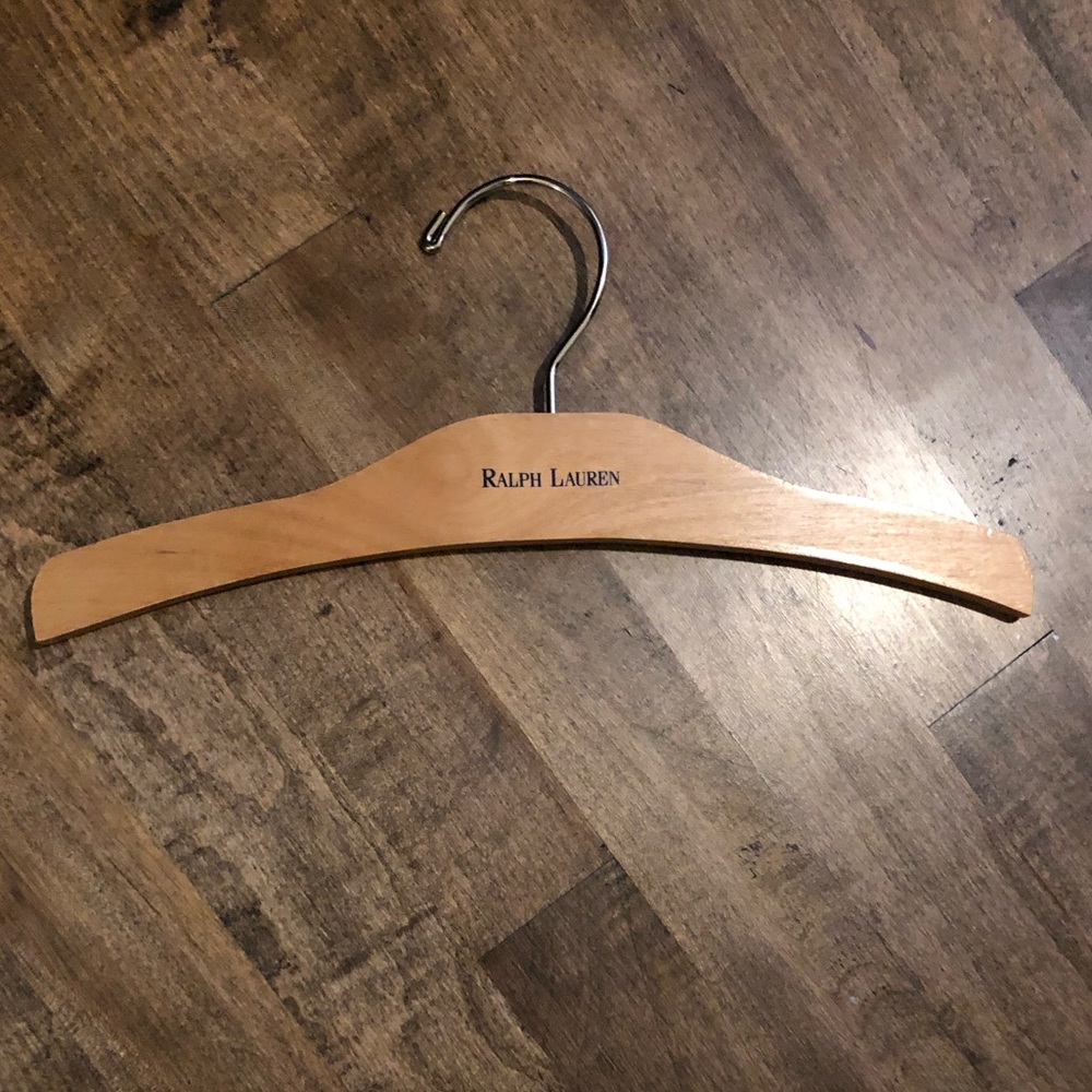 50 YOUTH size shirt hangers from Ralph Lauren
